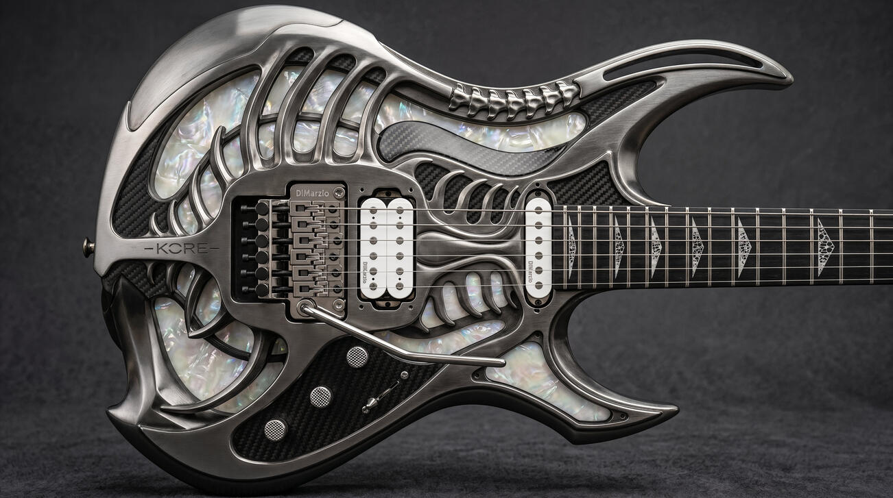" X - Xeno Spire " - Piercing Darkness in Brushed Metal -